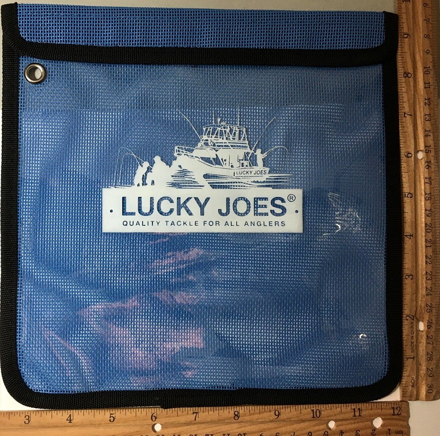 Single pocket lure bag 9.5 x 9.5  inch