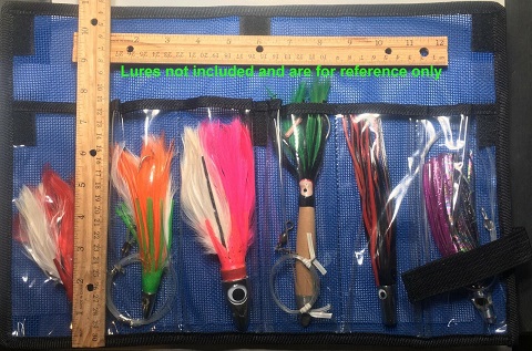Compact small marlin lure bags